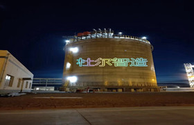 1，恭賀新疆1萬方LNG全容儲罐一次進液成功-杜爾裝備